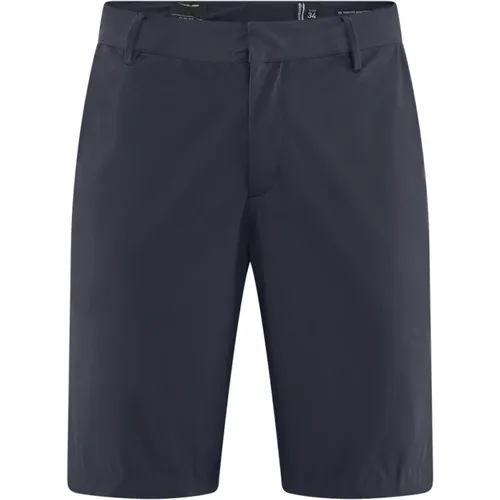 Casual Shorts, male, , Size: W33 Bermuda in Stretch Technical Jersey - BomBoogie - Modalova