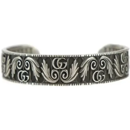 Pre-owned Jewellery, female, , Size: ONE SIZE Pre-owned Silver bracelets - Gucci Vintage - Modalova