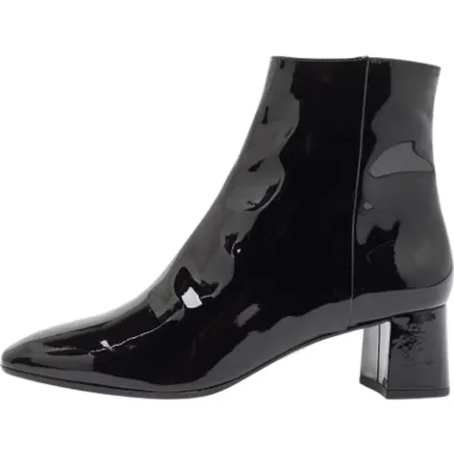 Pre-owned Leather boots , female, Sizes: 8 UK - Aquazzura Pre-owned - Modalova