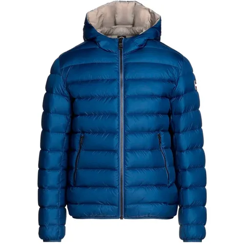 Down Jackets, male, , Size: S Clear Winter Coat with Zip Closure - Colmar - Modalova