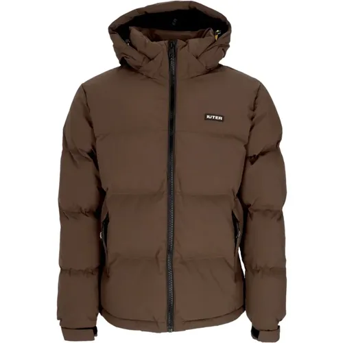 Down Jackets, male, , Size: L Puff Down Jacket High Neck - Iuter - Modalova