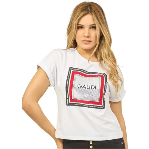 T-Shirts , female, Sizes: XL - Gaudi - Modalova