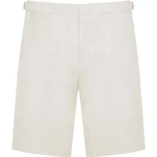 Norwich' linen shorts , male, Sizes: W32 - Orlebar Brown - Modalova