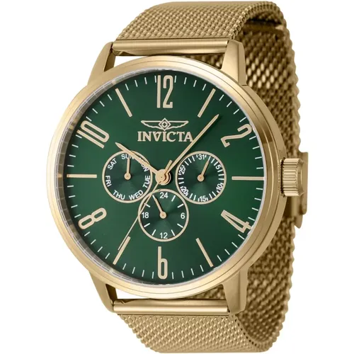 Green Dial Quartz Watch Specialty Collection , male, Sizes: ONE SIZE - Invicta Watches - Modalova