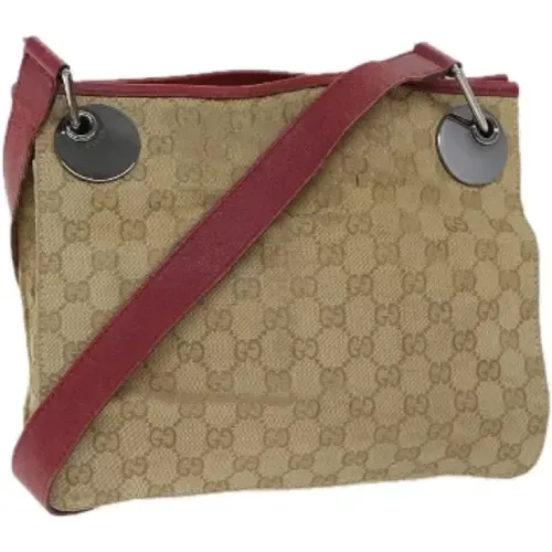 Pre-owned Canvas gucci-bags , female, Sizes: ONE SIZE - Gucci Vintage - Modalova