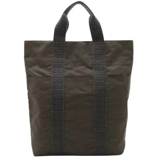 Pre-owned Tote Bags, female, , Size: ONE SIZE Pre-owned Canvas hermes-bags - Hermès Vintage - Modalova