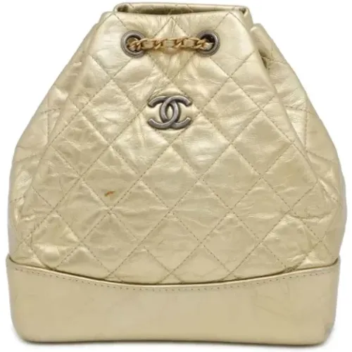 Pre-owned Backpacks, female, , Size: ONE SIZE Pre-owned Leather chanel-bags - Chanel Vintage - Modalova