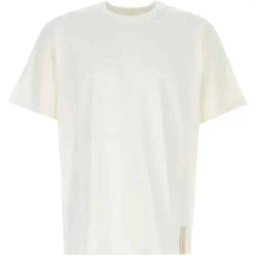 Kreide T-Shirt für Männer - Bottega Veneta - Modalova