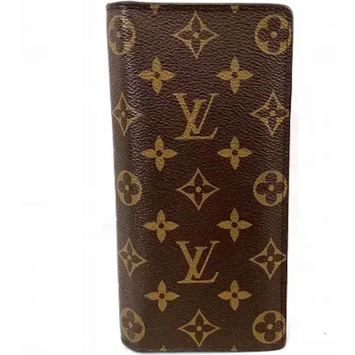 Pre-owned Canvas wallets , female, Sizes: ONE SIZE - Louis Vuitton Vintage - Modalova