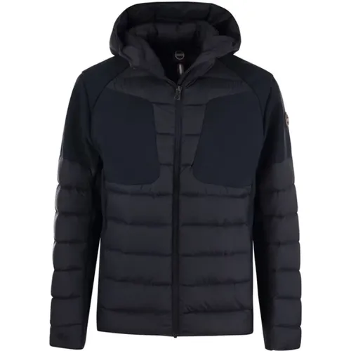 NEW Warrior - Hooded down jacket in double fabric , male, Sizes: M, 2XL - Colmar - Modalova