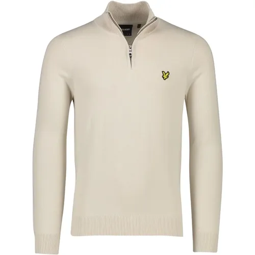 Turtlenecks, male, , Size: S Half Zip Sweater - Lyle & Scott - Modalova