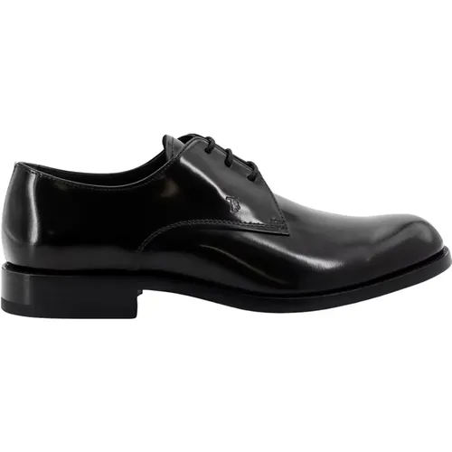 Leather Lace-Up Shoes , male, Sizes: 5 UK, 10 UK, 6 UK, 7 UK - TOD'S - Modalova