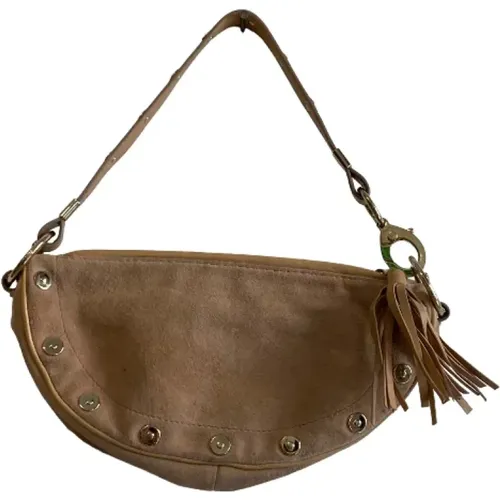 Pre-owned Shoulder Bags, female, , Size: ONE SIZE Pre-owned Suede shoulder-bags - Sergio Rossi Pre-owned - Modalova