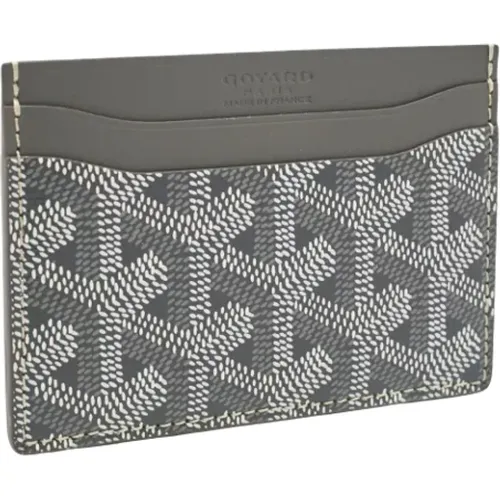 Pre-owned Wallets, female, , Size: ONE SIZE Pre-owned Coated canvas wallets - Goyard Vintage - Modalova