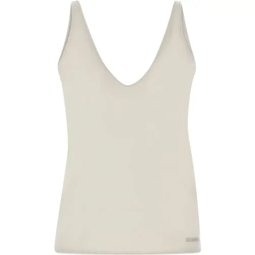 Women's Grey Top , female, Sizes: S, XS, M - Calvin Klein - Modalova