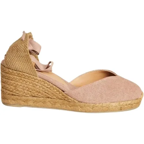 Wedges, female, , Size: 11 US Vamp Espadrille Wedges - Castañer - Modalova