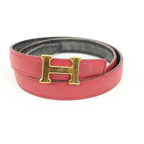 Pre-owned Belts, female, , Size: ONE SIZE Pre-owned Leather belts - Hermès Vintage - Modalova