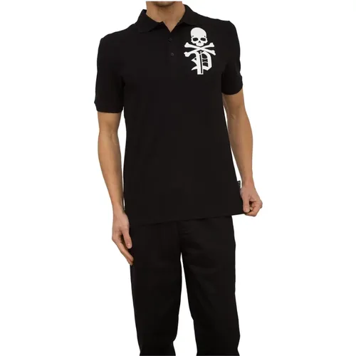 Polo Shirts , male, Sizes: L - Philipp Plein - Modalova