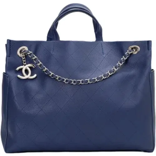 Pre-owned Tote Bags, female, , Size: ONE SIZE Pre-owned Leather chanel-bags - Chanel Vintage - Modalova