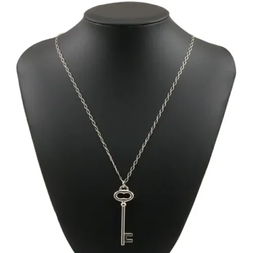 Pre-owned Jewellery, female, , Size: ONE SIZE Pre-owned Silver necklaces - Tiffany & Co. Pre-owned - Modalova