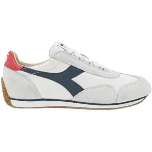 Steinwäsche Canvas Sneakers , Herren, Größe: 42 EU - Diadora - Modalova