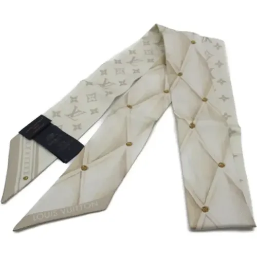 Pre-owned Silk scarves , female, Sizes: ONE SIZE - Louis Vuitton Vintage - Modalova