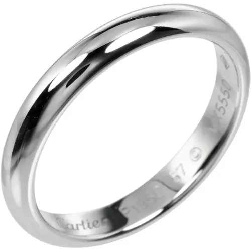 Pre-owned Jewellery, male, , Size: ONE SIZE Pre-owned Metal rings - Cartier Vintage - Modalova