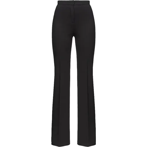 High Waist Flare Pants in , female, Sizes: XS, XL, S, L, 2XS, M - pinko - Modalova