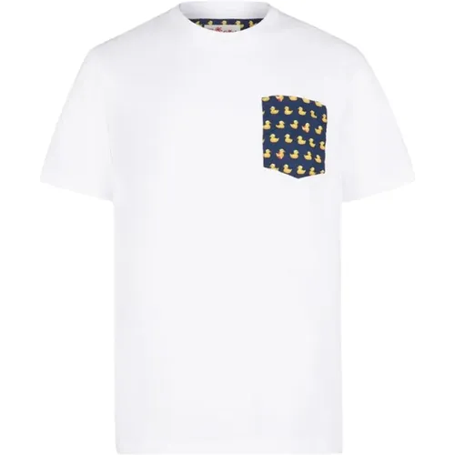Casual T-shirt for Men , male, Sizes: XL, S, M - MC2 Saint Barth - Modalova