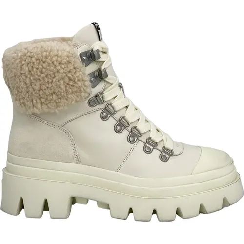 Patagonie Fur Boot , female, Sizes: 6 UK, 7 UK, 4 UK - Ash - Modalova