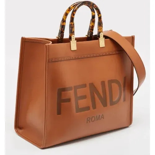 Pre-owned Tote Bags, female, , Size: ONE SIZE Pre-owned Metal fendi-bags - Fendi Vintage - Modalova