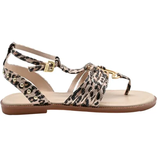 Leopard Sandal Sneakers , female, Sizes: 2 UK - Liu Jo - Modalova