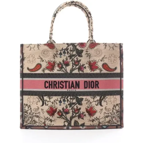 Pre-owned Canvas dior-bags , female, Sizes: ONE SIZE - Dior Vintage - Modalova