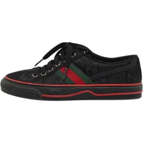 Pre-owned Canvas sneakers , female, Sizes: 3 UK - Gucci Vintage - Modalova
