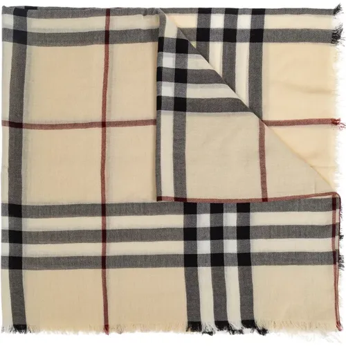 Scarves, unisex, , Size: ONE SIZE Wool scarf - Burberry - Modalova