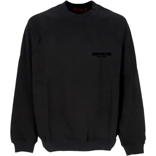 Sweatshirts, male, , Size: XL Crewneck Sweatshirt Closure Sweet - Acupuncture - Modalova