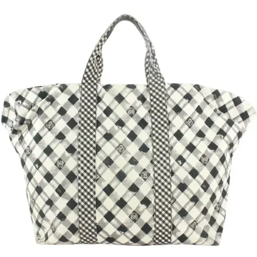 Pre-owned Tote Bags, female, , Size: ONE SIZE Pre-owned Shopping Bag - Chanel Vintage - Modalova