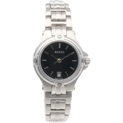 Pre-owned Watches, female, , Size: ONE SIZE Pre-owned Stainless Steel watches - Gucci Vintage - Modalova