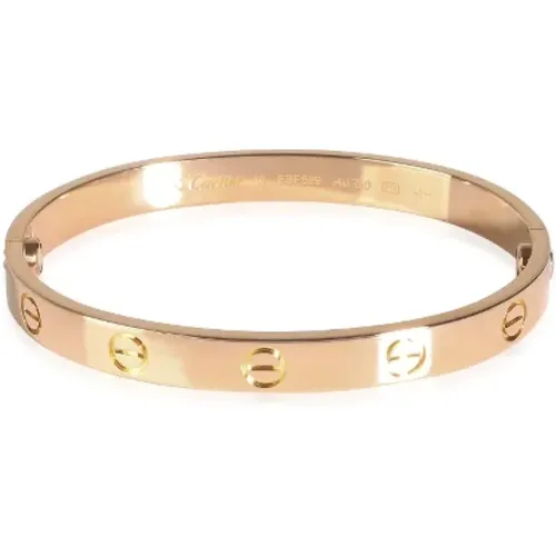 Pre-owned Rose Gold bracelets , female, Sizes: ONE SIZE - Cartier Vintage - Modalova