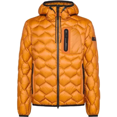 Geometrische Daunenjacke Aw24 , Herren, Größe: XL - Peuterey - Modalova