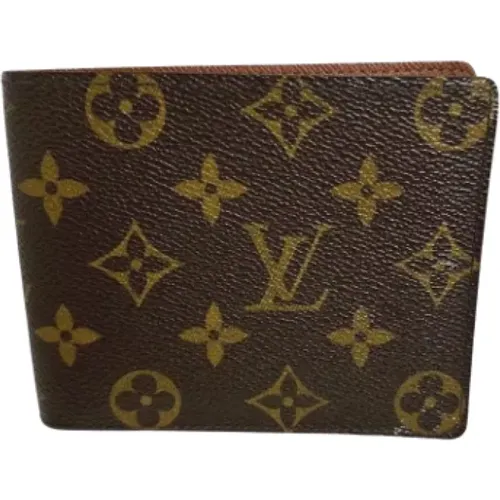 Pre-owned Wallets, female, , Size: ONE SIZE Pre-owned Canvas wallets - Louis Vuitton Vintage - Modalova