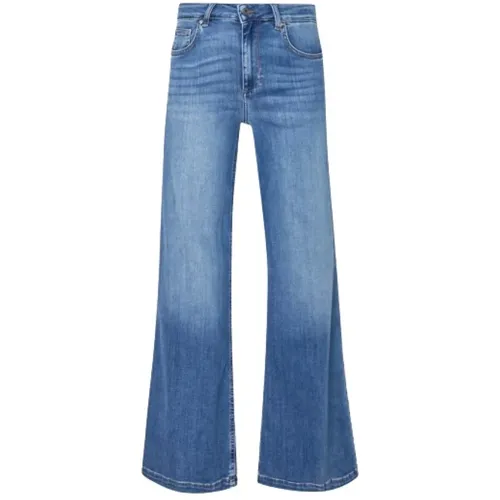Flared Jeans , female, Sizes: W30, W31, W27, W29, W32, W28, W24, W26 - Liu Jo - Modalova
