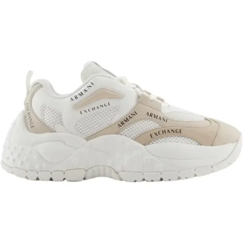 Sneakers, female, , Size: 10 US Sneakers for a Stylish Look - Armani Exchange - Modalova