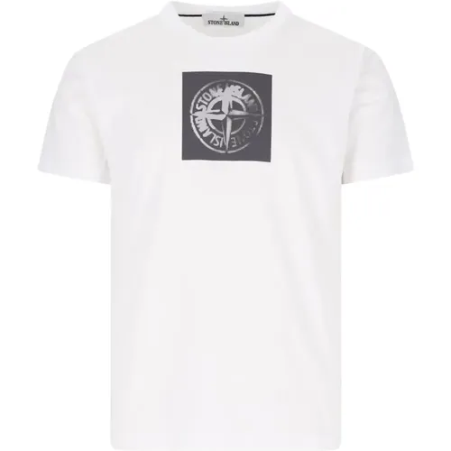 T-shirts and Polos , male, Sizes: M, 2XL, S, L - Stone Island - Modalova