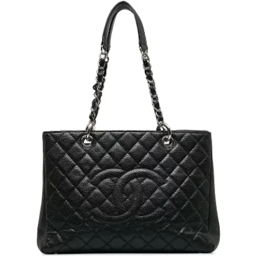 Pre-owned Tote Bags, female, , Size: ONE SIZE Pre-owned Leather totes - Chanel Vintage - Modalova