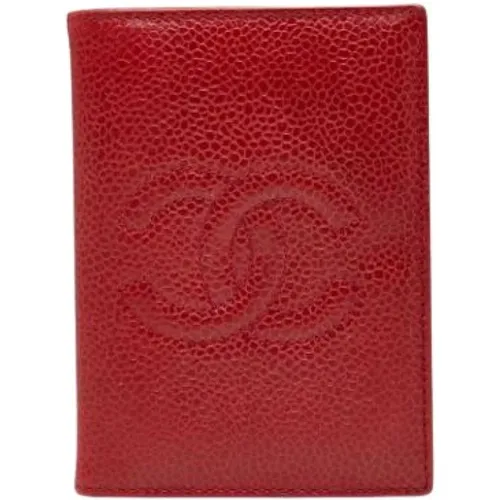 Pre-owned Wallets, female, , Size: ONE SIZE Pre-owned Leather Wallet - Chanel Vintage - Modalova
