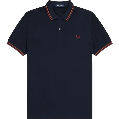 Slim Fit Twin Tipped Polo , Herren, Größe: 3XL - Fred Perry - Modalova