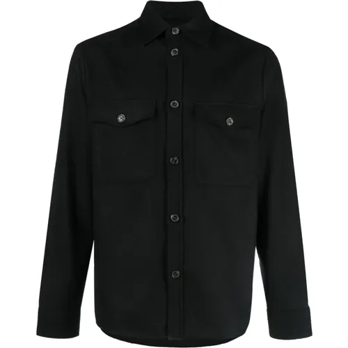 Wool Overshirt Jacket Casual Style , male, Sizes: XL - J.LINDEBERG - Modalova