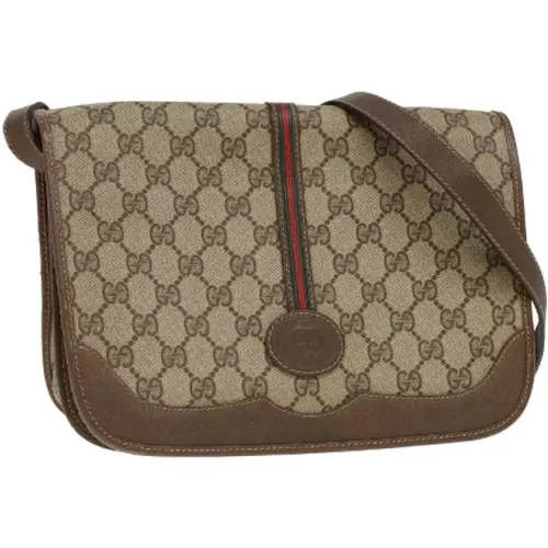 Pre-owned Cross Body Bags, female, , Size: ONE SIZE Pre-owned Canvas gucci-bags - Gucci Vintage - Modalova