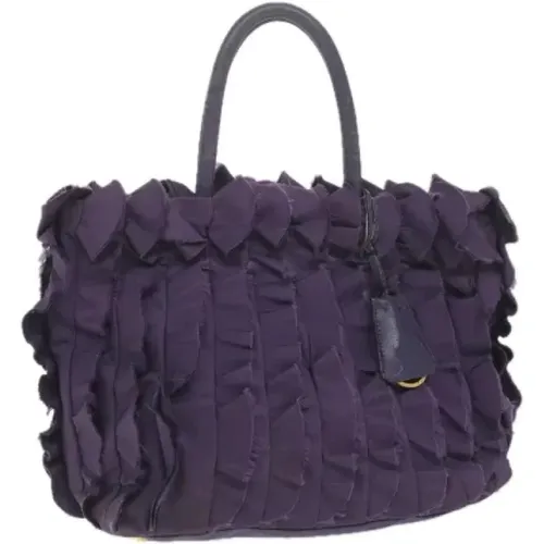 Pre-owned Tote Bags, female, , Size: ONE SIZE Pre-owned Nylon handbags - Prada Vintage - Modalova